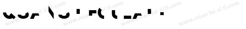 Qsans Regular字体转换